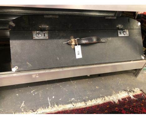 A BLACK CAR TRUNK