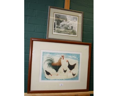 After Judy Willoughby 'Rule the Roost' a pencil signed and numbered limited edition print 38/100, 34 x 45cm, together with ' 
