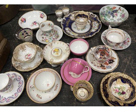 Collection of decorative 19th century ceramicsSome small chips to the inkwell. Otherwise all appears in good condition - no o