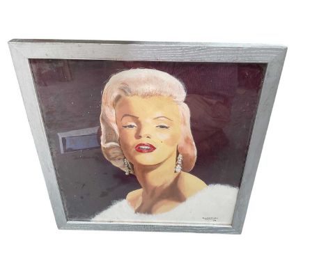 Portrait of Marilyn Monroe, signed D. Whitney 08.