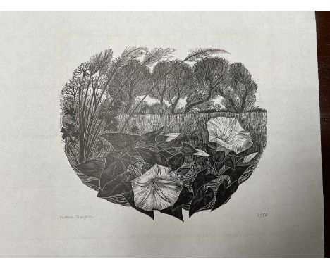 Yvonne Skargon woodcut print