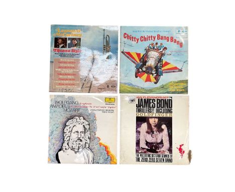 Quantity of LPs to include James Bond, Mozart and John Lennon and Paul McCartney 