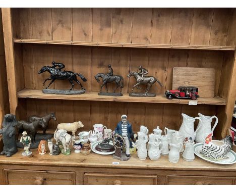 Collection of ornaments, including Beswick