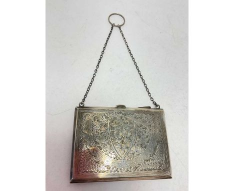 Silver purse / aide memoirs (Chester 1916)Very good original condition