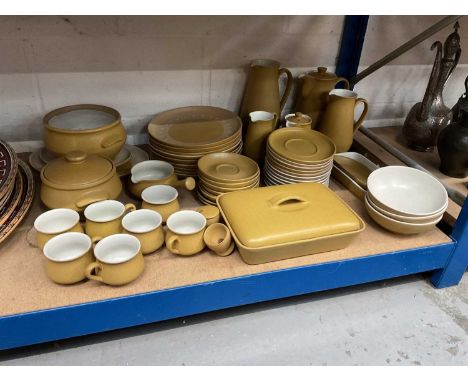 Denby Ode pottery breakfast / dinner service (56 pieces)