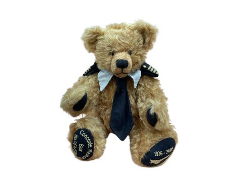 Concorde Memorial Teddy Bear, limited edition 54/500.