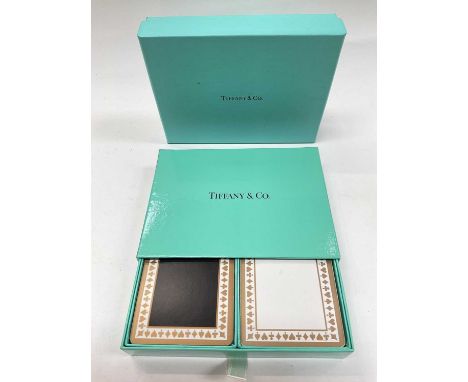 Tiffany &amp; Co playing card set, boxed