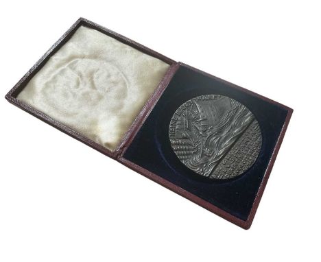 RMS LUSITANIA Medal boxed