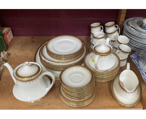 Paragon gold and white tea service set