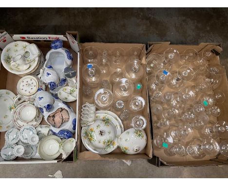 Various Ceramics and glassware