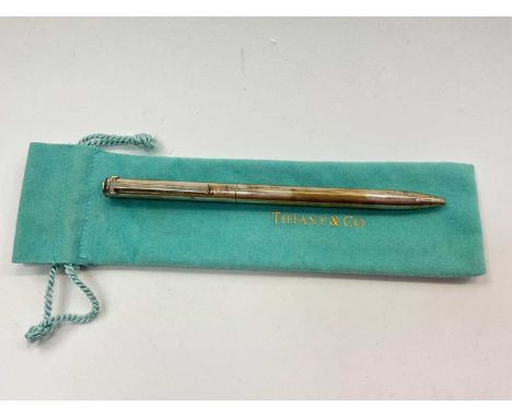Tiffany &amp; Co sterling silver (925) pen, in pouch
