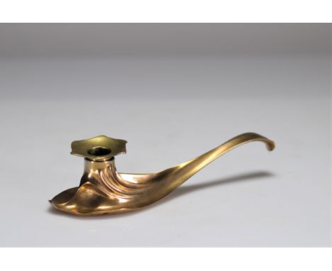 Victor HORTA (1861-1947) att. Art Nouveau hand candlestick - Weight: 550 g - Shipping available - Region: Belgique - Sizes: H