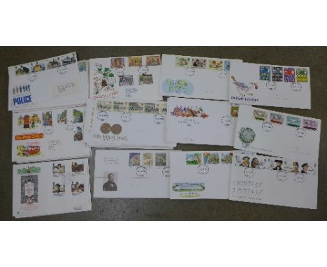 First Day Cover stamps, etc.