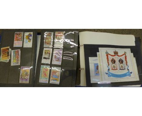1977 Jubilee stamps and three First Day Covers