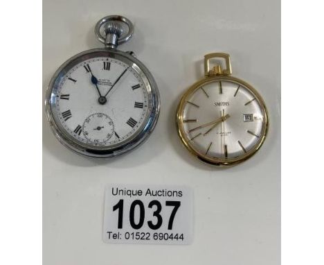 A Kays Wonder Worcester Pocket Watch &amp; a Small Pocket Watch