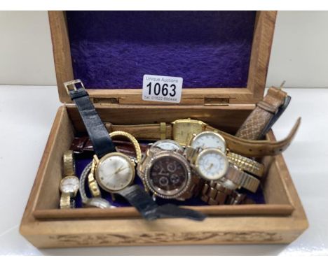 A good collection of watches and vintage watches including Perona &amp; Oriosa