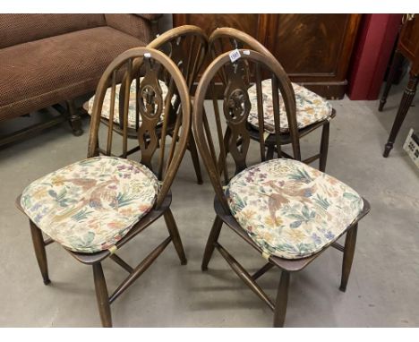 4 Ercol chairs