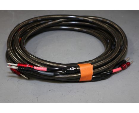 Two Chord EpicX directional speaker cables  Condition: Both cables are 11ft approx