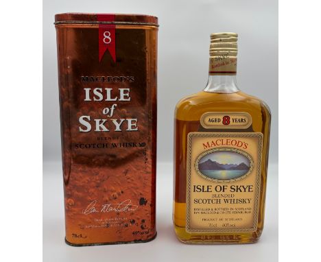 Macleod’s Aged 8 Years Isle of Skye Blended Scotch Whisky - 70cl 40% in original box
