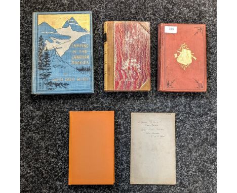 Mountaineering; Butler, W.F, 'Butlers Great Lone Land' [London,1872], Gray, Hugh, 'Letters from Canada' (Recovered) [London,1