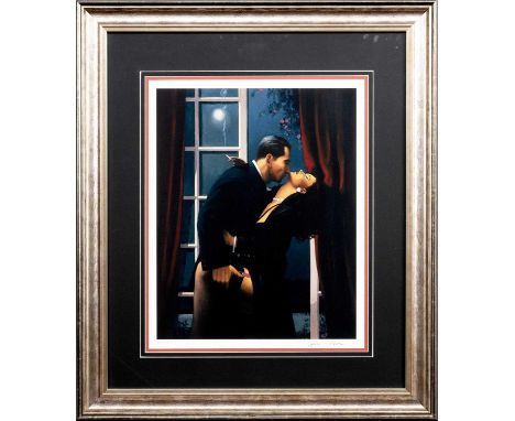 * JACK VETTRIANO OBE (SCOTTISH 1951 - 2025), NIGHT GEOMETRY limited edition silkscreen print on paper, signed and numbered 82