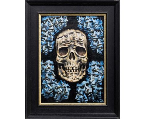 * FRANK MCFADDEN (SCOTTISH b. 1972), ALL ARE WELCOME  oil on canvas, signed, titled and dated 2020 label verso framed     ima