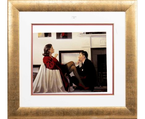 * JACK VETTRIANO OBE (SCOTTISH 1951 -2025) MODELS IN THE STUDIO  limited edition silkscreen print on paper, signed and number