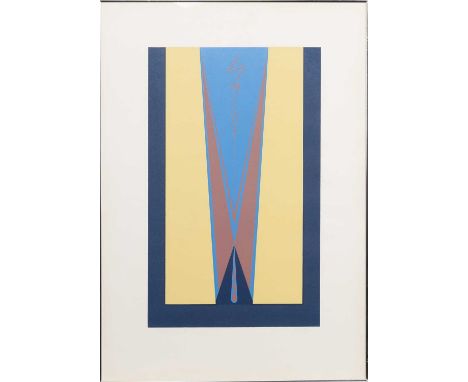 * JOHN A TAYLOR (SCOTTISH b. 1936), C limited edition screenprint on paper, signed, titled and numbered 23/33mounted, framed 