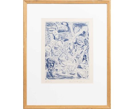 * ADRIAN WISZNIEWSKI RSA HonFRIAS HRSW (SCOTTISH b. 1958), CAPTAIN VIDOR  printer's proof etching on paper, signed and number