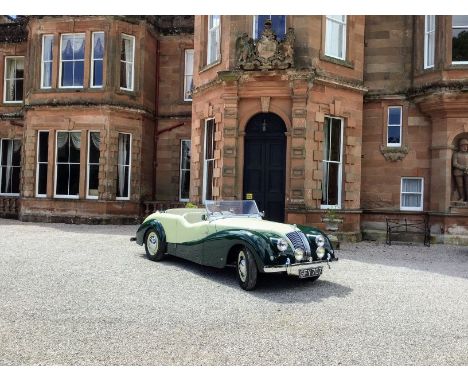 A classic motor car. An AC Buckland Sports Tourer, GFY707, manufactured 1949. The vehicle recently passed it MOT although not