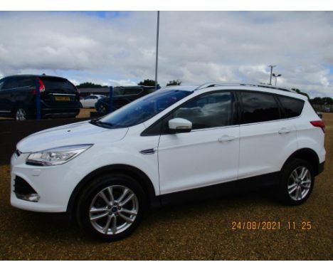 Make &amp; Model: Ford Kuga TTNM X 4 x 2 TDCIDate of Reg: BU64 YCHColour: Whitecc: 1997MoT: 16-05-2022Fuel Type: DIESELMileag