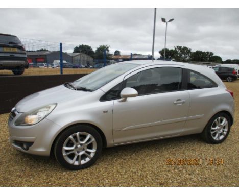 Make &amp; Model: Vauxhall Corsa SXI 3drDate of Reg: AK57 XHSColour: Silvercc: 1229MoT: 15-12-2021Fuel Type: PETROLMileage: 7