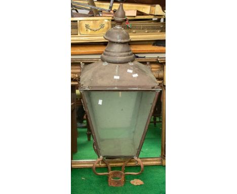 An early 20th Century street lantern
