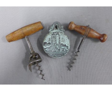 Two vintage corkscrews, etc (a lot) 