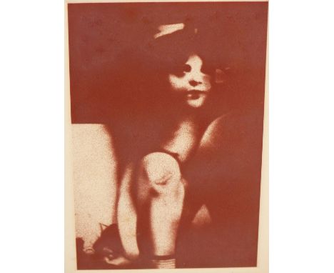 GRAHAM OVENDEN (B. 1943) ARR. STUDY OF A CHILD, COLOUR SCREEN PRINT, SIGNED LIMITED EDITION 4/5 DATED '70 TOGETHER WITH TWO F