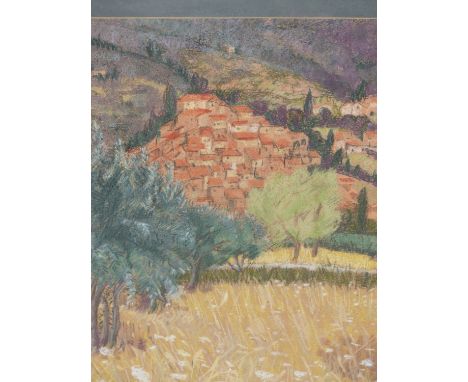 MARJORIE VIVIAN (20TH CENTURY) ARR. SEILLANS, PROVENCE. PASTEL. SIGNED AND TITLED, DATED '82. 38 X 45 cm.
&nbsp;
Condition of