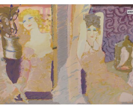 WONDRIDGE (20TH CENTURY) MATINEE DE THEATRE. ARTIST PROOF SCREEN PRINT. PENCIL SIGNED AND TITLED. 92 X 64 cm.
&nbsp;
Conditio