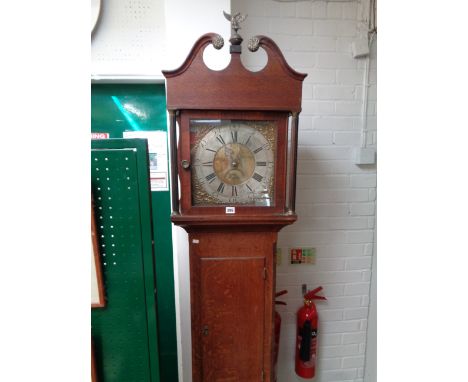 Charles Raymond of Lideway Oak cased Grandfather clock 
