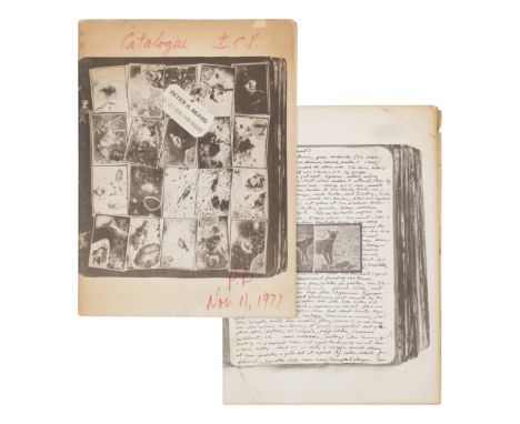 [ARTIST'S BOOK]. BEARD, Peter (1938-2020). &nbsp; Last Word from Paradise. [New York: International Center of Photography], 1