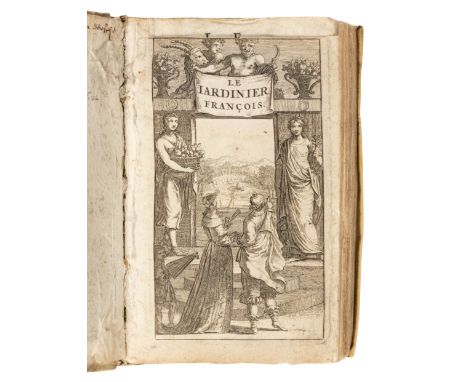 [BONNEFONS, Nicolas de]. Le jardinier Francois, qui enseigne Ã&nbsp; cultiver les Arbres, &amp; Herbes Potageres... Sixiesme 