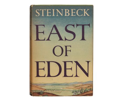 STEINBECK, John (1902-1968). East of Eden. New York: The Viking Press, 1952.8vo. Original publisher's green cloth stamped in 