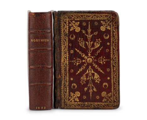 [MINIATURE BOOKS] -- [CLASSICS]. BOETHIUS, Aniciuis Manlius Torquatus Severinus (480?-524?). &nbsp;De consolatione philosophi
