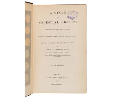 [ASTRONOMY]. A group of 5 works, including:PRITCHARD, Charles. Uranometria Nova Oxoniensis. Oxford, 1885. 2 ALSs tipped-in be