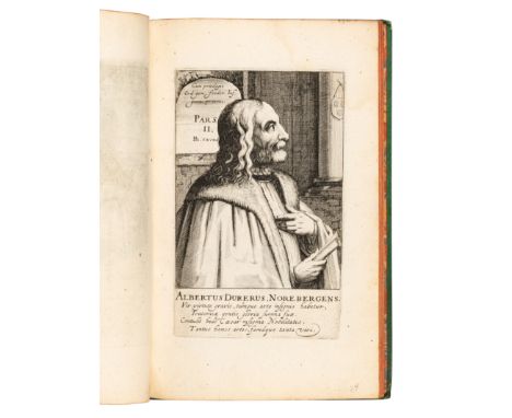 [PORTRAITS]. Theatrum honoris in quo nostri Apelles, saeculi seu Pictorum, qui patrum nostrorum memoria vixerunt celebriorum 
