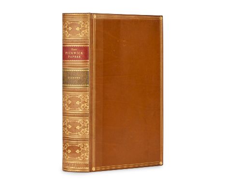 DICKENS, Charles (1812-1870). The Posthumous Papers of the Pickwick Club. London: Chapman and Hall, 1837. &nbsp;8vo (208 x 12