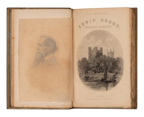 DICKENS, Charles (1812-1870). The Mystery Of Edwin Drood. London: Chapman and Hall, April-September 1870.One volume bound fro