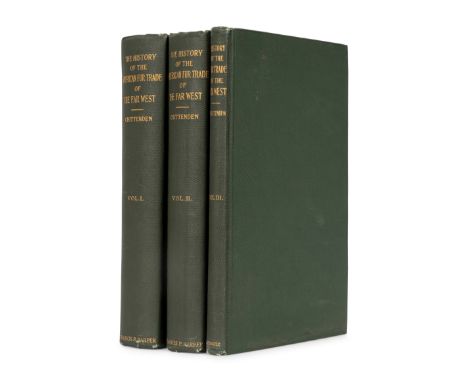 [FUR TRADE]. CHITTENDEN, Hiram Martin (1859-1917). The American Fur Trade of the Far West. New York: Francis P. Harper, 1902.