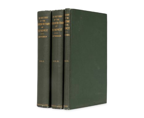 [FUR TRADE]. CHITTENDEN, Hiram Martin (1859-1917). The American Fur Trade of the Far West. New York: Francis P. Harper, 1902.