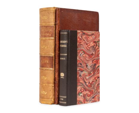 [GEORGIA]. A group of 3 works about the state of Georgia, comprising:SEABROOK, Whitemarsh B. A Memoir on the Origin, Cultivat
