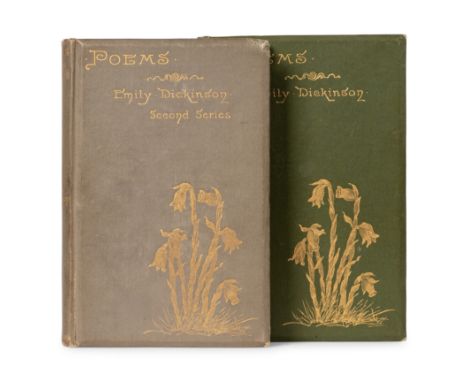 DICKINSON, Emily (1830-1886). Poems by Emily Dickinson Edited by Two of Her Friends Second Series. Boston: Roberts Brothers, 